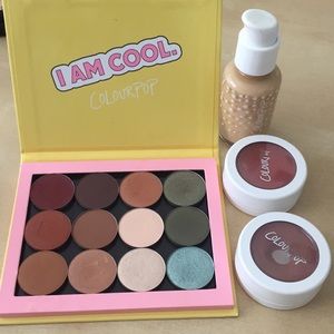 Colourpop shadows, super shock, for Aggie